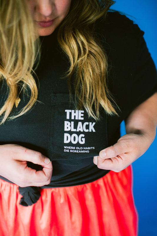 The Black Dog Pocket Tee